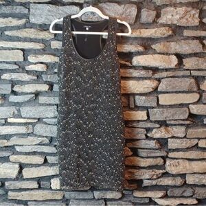 Elegant Black Sleeveless Mini Dress